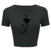 Ladies' Poly-Cotton Crop T-Shirt Thumbnail