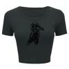 Ladies' Poly-Cotton Crop T-Shirt Thumbnail