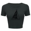 Ladies' Poly-Cotton Crop T-Shirt Thumbnail