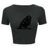 Ladies' Poly-Cotton Crop T-Shirt Thumbnail