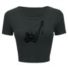 Ladies' Poly-Cotton Crop T-Shirt Thumbnail