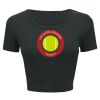 Ladies' Poly-Cotton Crop T-Shirt Thumbnail