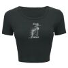 Ladies' Poly-Cotton Crop T-Shirt Thumbnail