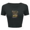 Ladies' Poly-Cotton Crop T-Shirt Thumbnail