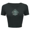 Ladies' Poly-Cotton Crop T-Shirt Thumbnail