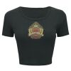 Ladies' Poly-Cotton Crop T-Shirt Thumbnail