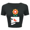 Ladies' Poly-Cotton Crop T-Shirt Thumbnail