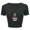 Ladies' Poly-Cotton Crop T-Shirt Thumbnail