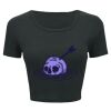 Ladies' Poly-Cotton Crop T-Shirt Thumbnail