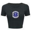 Ladies' Poly-Cotton Crop T-Shirt Thumbnail