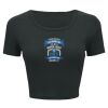 Ladies' Poly-Cotton Crop T-Shirt Thumbnail