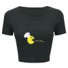 Ladies' Poly-Cotton Crop T-Shirt Thumbnail