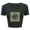 Ladies' Poly-Cotton Crop T-Shirt Thumbnail