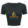 Ladies' Poly-Cotton Crop T-Shirt Thumbnail