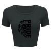 Ladies' Poly-Cotton Crop T-Shirt Thumbnail