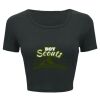 Ladies' Poly-Cotton Crop T-Shirt Thumbnail
