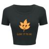 Ladies' Poly-Cotton Crop T-Shirt Thumbnail