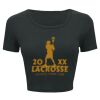 Ladies' Poly-Cotton Crop T-Shirt Thumbnail