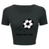 Ladies' Poly-Cotton Crop T-Shirt Thumbnail