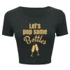 Ladies' Poly-Cotton Crop T-Shirt Thumbnail