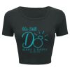Ladies' Poly-Cotton Crop T-Shirt Thumbnail