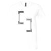Unisex Jersey Short-Sleeve V-Neck T-Shirt Thumbnail