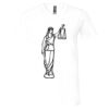 Unisex Jersey Short-Sleeve V-Neck T-Shirt Thumbnail