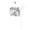 Unisex Jersey Short-Sleeve V-Neck T-Shirt Thumbnail