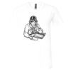 Unisex Jersey Short-Sleeve V-Neck T-Shirt Thumbnail