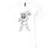 Unisex Jersey Short-Sleeve V-Neck T-Shirt Thumbnail