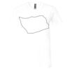 Unisex Jersey Short-Sleeve V-Neck T-Shirt Thumbnail
