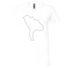 Unisex Jersey Short-Sleeve V-Neck T-Shirt Thumbnail