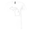 Unisex Jersey Short-Sleeve V-Neck T-Shirt Thumbnail