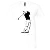 Unisex Jersey Short-Sleeve V-Neck T-Shirt Thumbnail