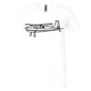 Unisex Jersey Short-Sleeve V-Neck T-Shirt Thumbnail