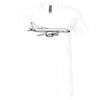 Unisex Jersey Short-Sleeve V-Neck T-Shirt Thumbnail