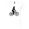Unisex Jersey Short-Sleeve V-Neck T-Shirt Thumbnail