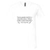 Unisex Jersey Short-Sleeve V-Neck T-Shirt Thumbnail