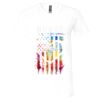 Unisex Jersey Short-Sleeve V-Neck T-Shirt Thumbnail
