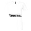 Unisex Jersey Short-Sleeve V-Neck T-Shirt Thumbnail