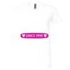 Unisex Jersey Short-Sleeve V-Neck T-Shirt Thumbnail