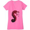 Ladies' Jersey Short-Sleeve Deep V-Neck T-Shirt Thumbnail