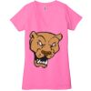 Ladies' Jersey Short-Sleeve Deep V-Neck T-Shirt Thumbnail