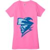 Ladies' Jersey Short-Sleeve Deep V-Neck T-Shirt Thumbnail