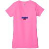 Ladies' Jersey Short-Sleeve Deep V-Neck T-Shirt Thumbnail