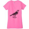 Ladies' Jersey Short-Sleeve Deep V-Neck T-Shirt Thumbnail