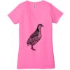 Ladies' Jersey Short-Sleeve Deep V-Neck T-Shirt Thumbnail