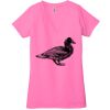 Ladies' Jersey Short-Sleeve Deep V-Neck T-Shirt Thumbnail