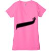 Ladies' Jersey Short-Sleeve Deep V-Neck T-Shirt Thumbnail