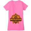 Ladies' Jersey Short-Sleeve Deep V-Neck T-Shirt Thumbnail